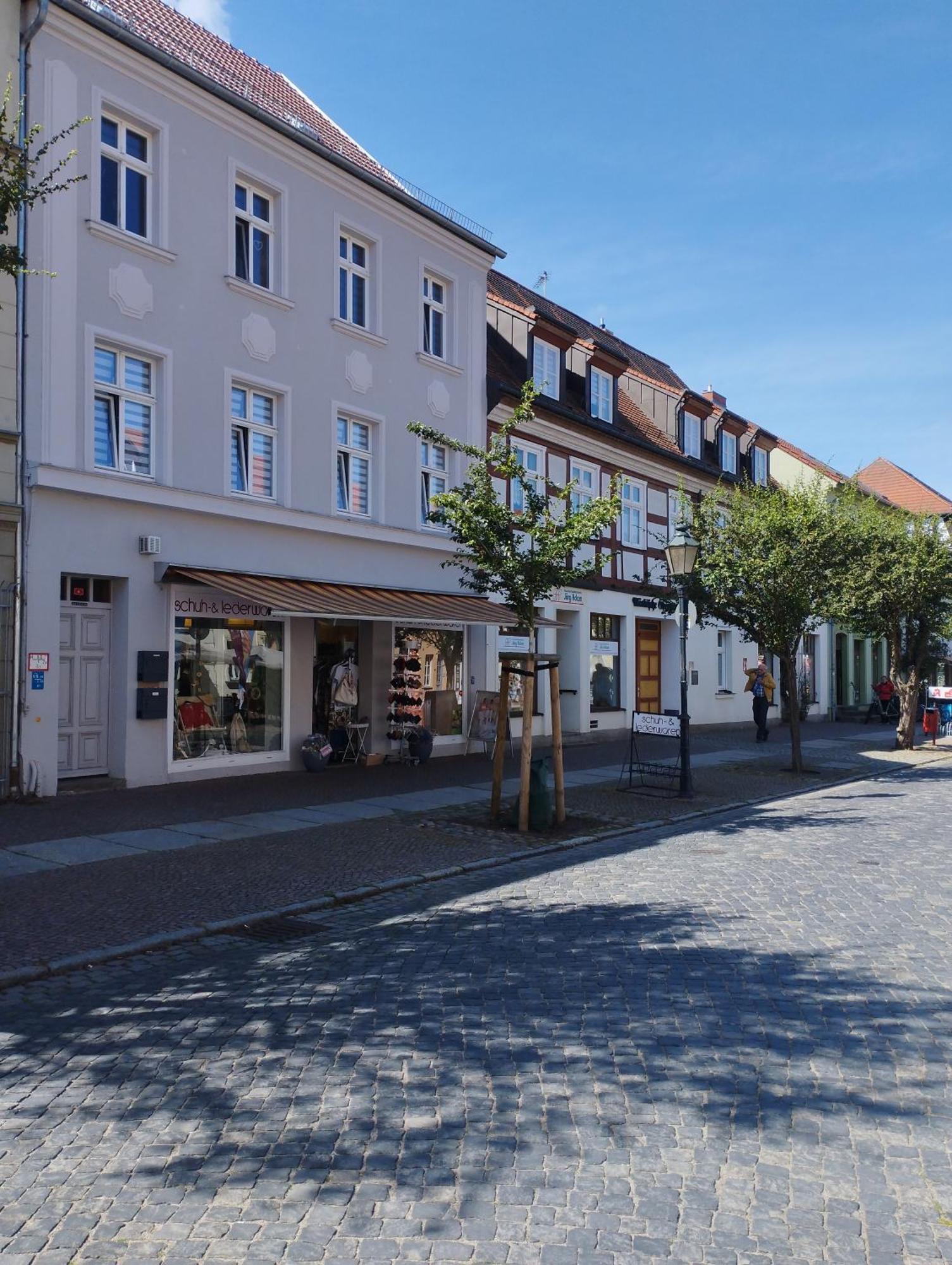 Altstadt Ferienwohnung Angermunde Esterno foto